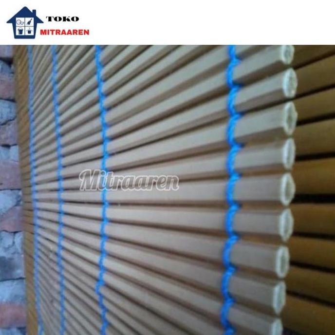 Kerai Bambu Wide Tirai Bambu 2x2 Meter