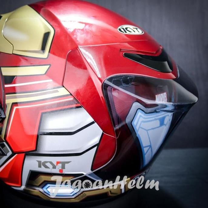 Spoiler 3D Helm Kyt K2 Rider | Akrilik K2 Rider