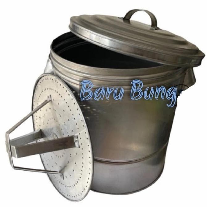 Promo Panci Langseng Alumunium Galvanis Jumbo / Kukusan Buleng Dandang Besar COD