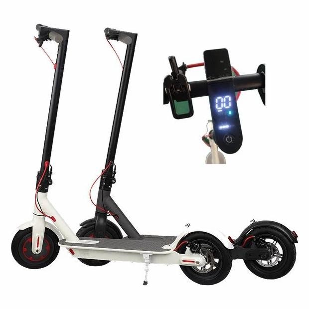 Skuter lipat listrik anak dan dewasa roda 10inci