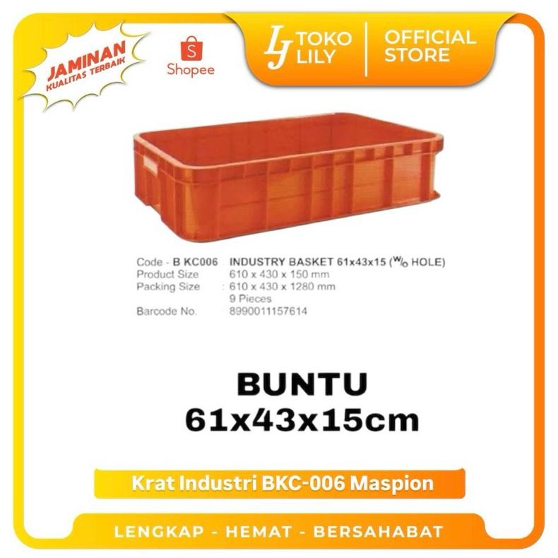 NEW Keranjang Industri Krat Serbaguna BKC-006 Maspion