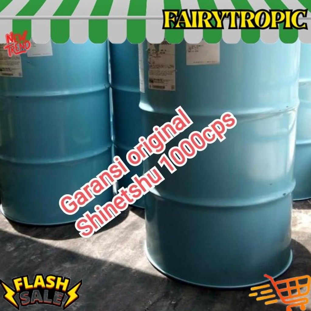Original SILICON OIL Shinetsu 1000cps murni 100%