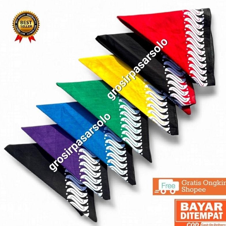 Udeng Segitiga Banyuwangi Iket Segitiga Banyuwangi Ready