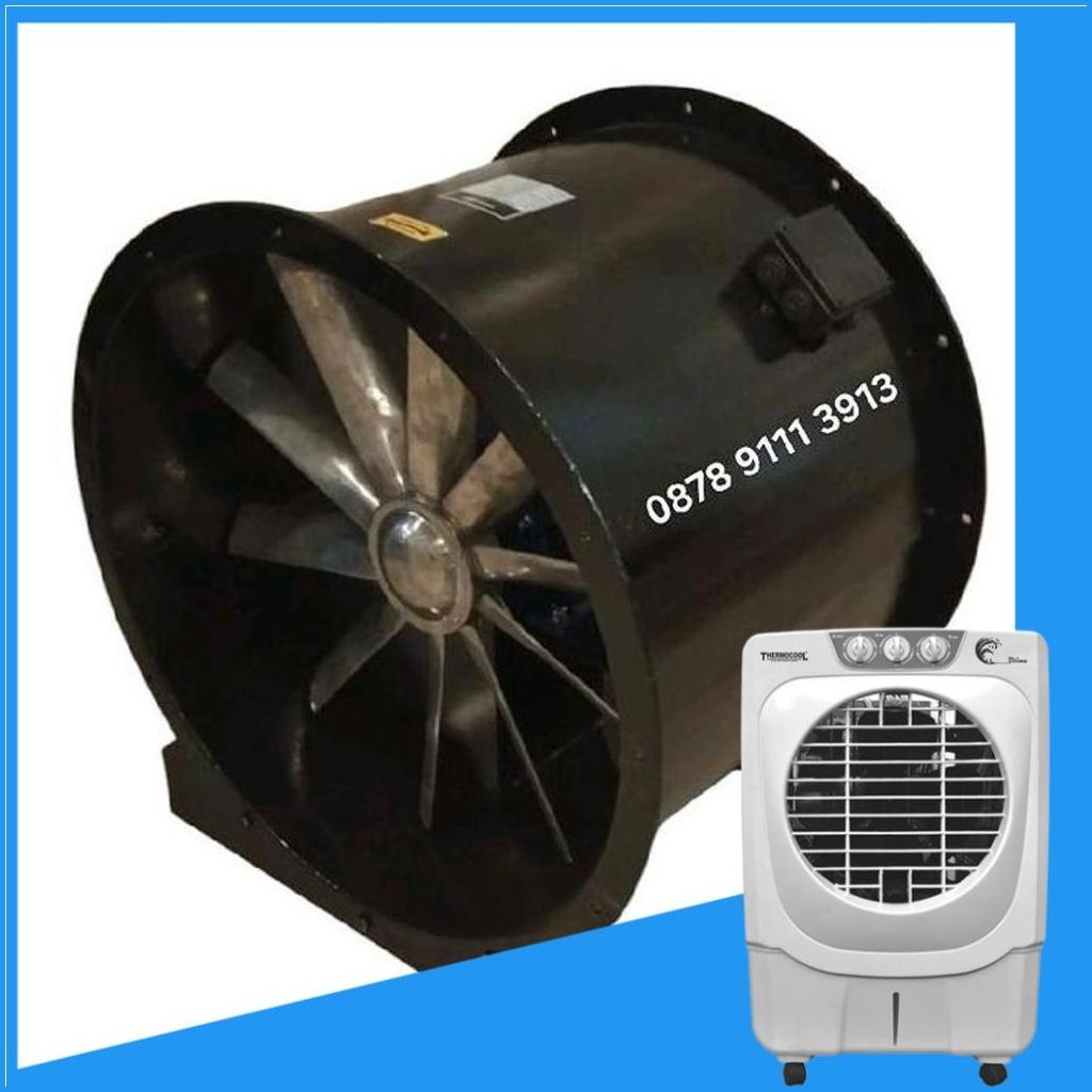 Axial Fan 20 Inch 1400 Rpm 1500 Watt Blower Axial 20" 1400 Rpm 220V