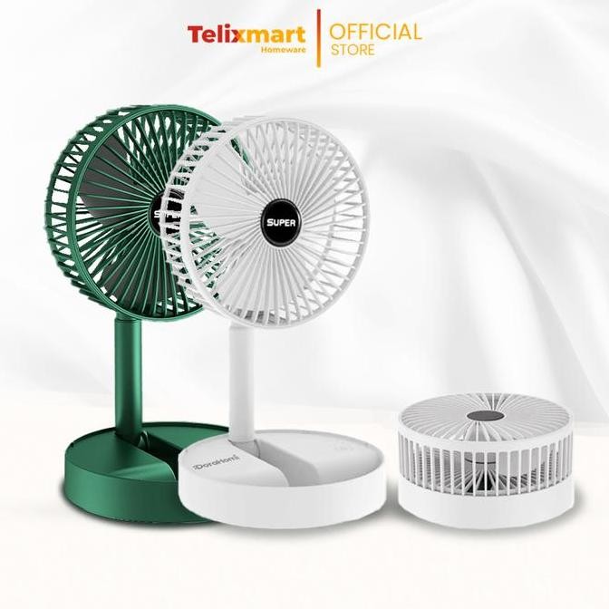 PROMO - [BISA COD] Kipas Agin Mini Lipat Portable berdiri/meja portable kecil, mini portabel low wat