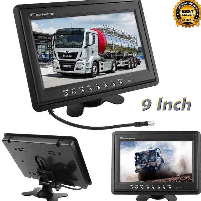 BEBAS ONGKIR - Rearview Layar Monitor Kamera Spion Parkir Mundur Rear View Camera Display CCTV Truk 