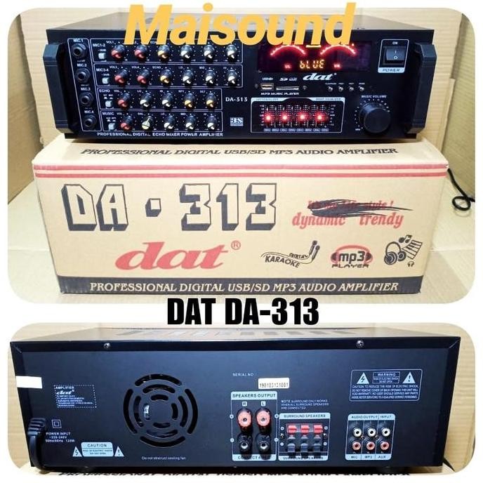 Ampli Karaoke Dat Da 313 Amplifier Da313