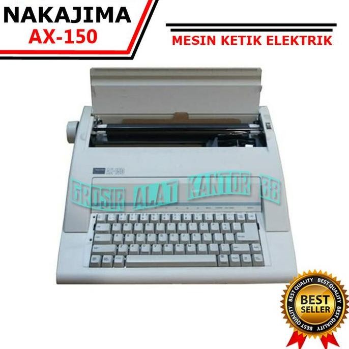 PROMO - Mesin Tik NAKAJIMA AX 150 - Mesin Ketik Elektrik NAKAJIMA AX150