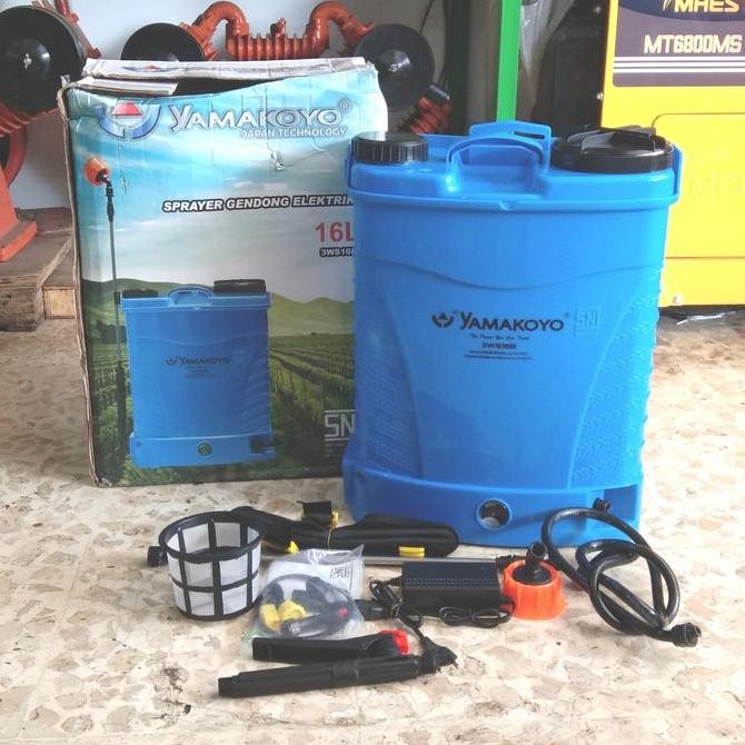 "'''] Sprayer Elektrik Yamakoyo 16L Tangki Semprot Elektrik