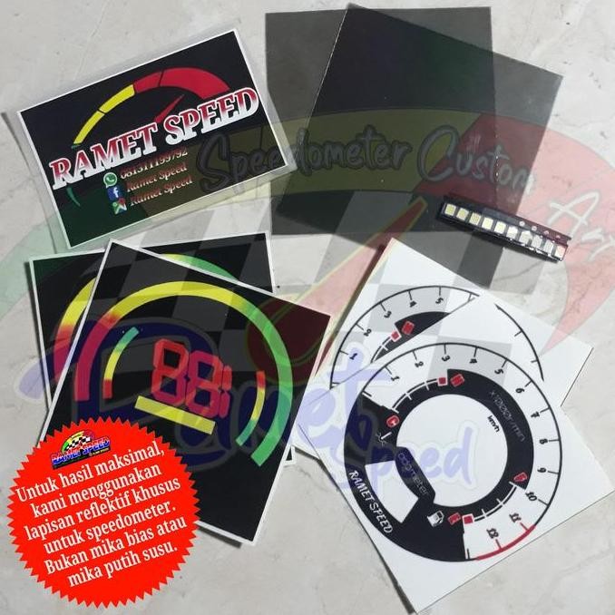 Polarizer Custom Speedometer Honda Cs1 Polaris Speedometer Honda Cs1 Custom Terbatas