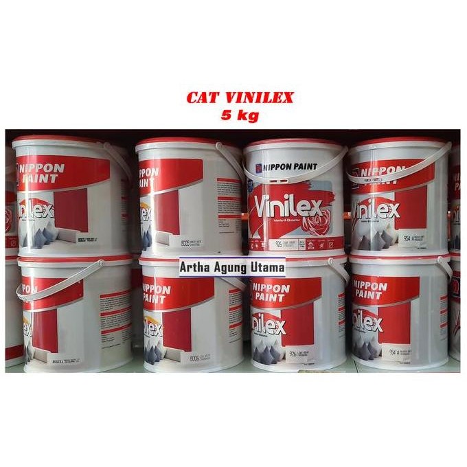 >>>>>] Cat Tembok Nippont Paint Vinilex Interior & Exterior Galon 5Kg