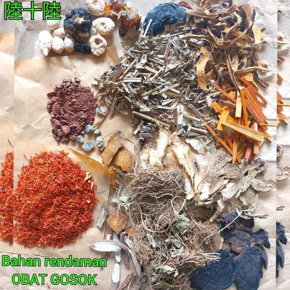 Ramuan Jamu Herbal Rendam 5 Botol Obat Gosok Dan Minyak Urut Tidak Untuk Diminum Rendaman