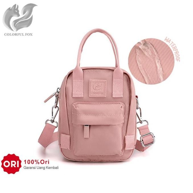 PROMO - Tas Selempang Wanita Anti Air COLORFUL FOX 0417