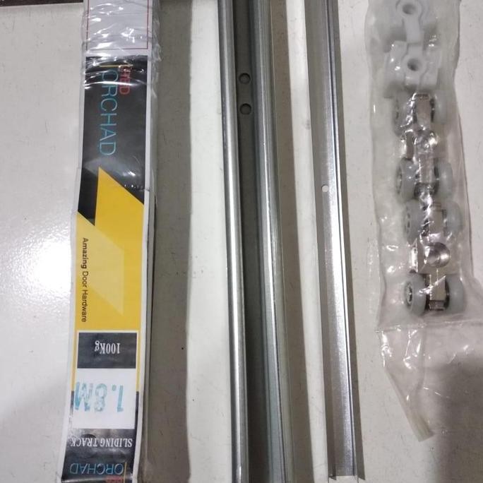 REL PINTU SLIDING 1,8 M | SLIDING TRACK C3 | REL PINTU GESER ORCHAD ORIGINAL DAN TERPERCAYA