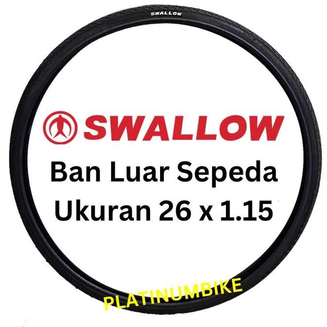 Promo Ban Luar Sepeda Ukuran 26 x 1.15 SWALLOW Sepeda Federal RB Balap COD