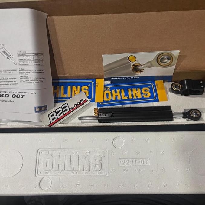 Terbaik Steering Dumper Ohlins Sd007 Original Stabiliser Ohlins Ninja Rr R Ss Universal 100% Ori