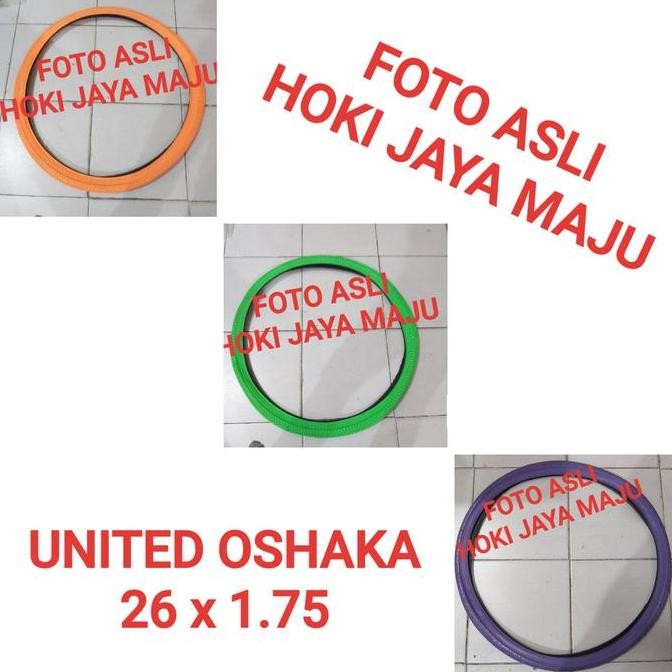 Promo ban luar sepeda 26 x 1.75 175 united oshaka ori COD
