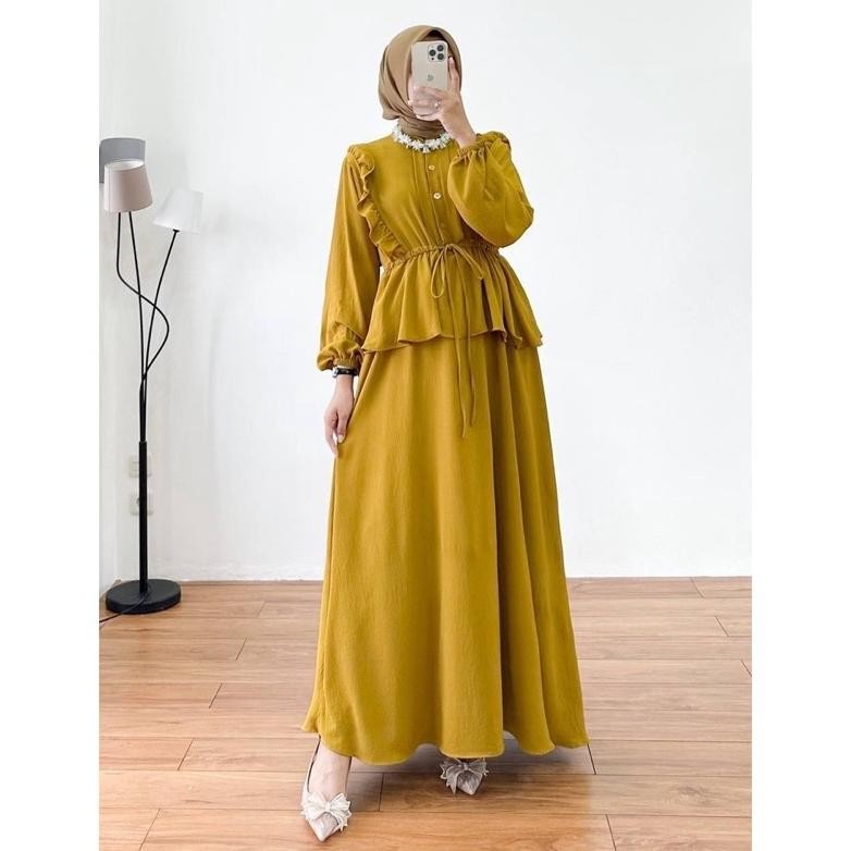 Gamis Ivana Dress Wanita Trending
