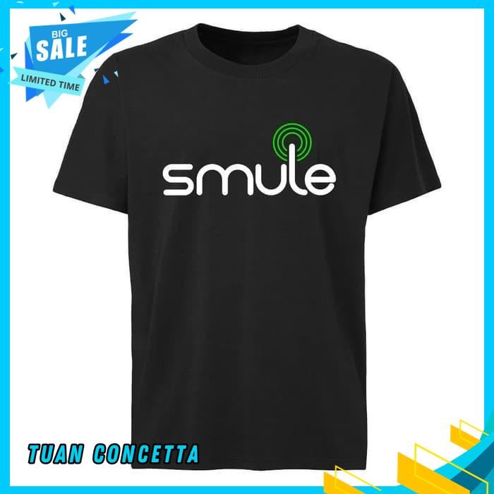 KAOS TSHIRT BAJU COMBED 30 DISTRO SMULE KARAOKE NYANYI POLOS CUSTOM COVER LAGU INDONESIA PRIA WANITA