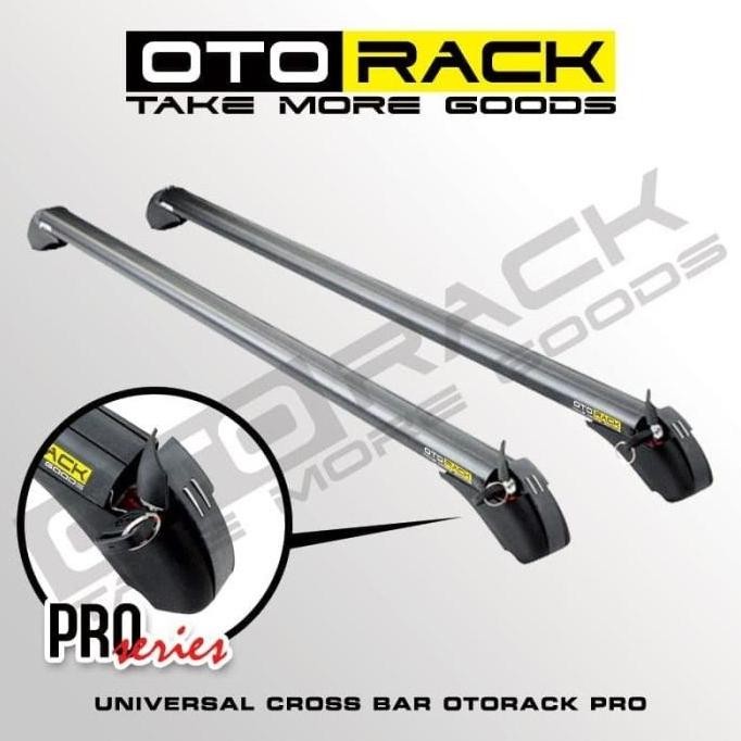 BEBAS ONGKIR - OTORACK Cross Bar Sporty Pro Tour Premium Adventure Crossbar Kaki Rack Mobil Jepit Bo