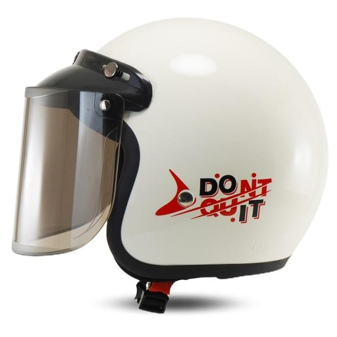 NEW - Helm Bogo Dewasa Full Leher terbaru pria wanita lucu sudah SNI