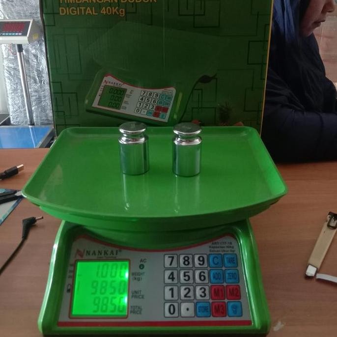 Terbaik Timbangan Digital Loundry Nankai 40Kg 100% Ori