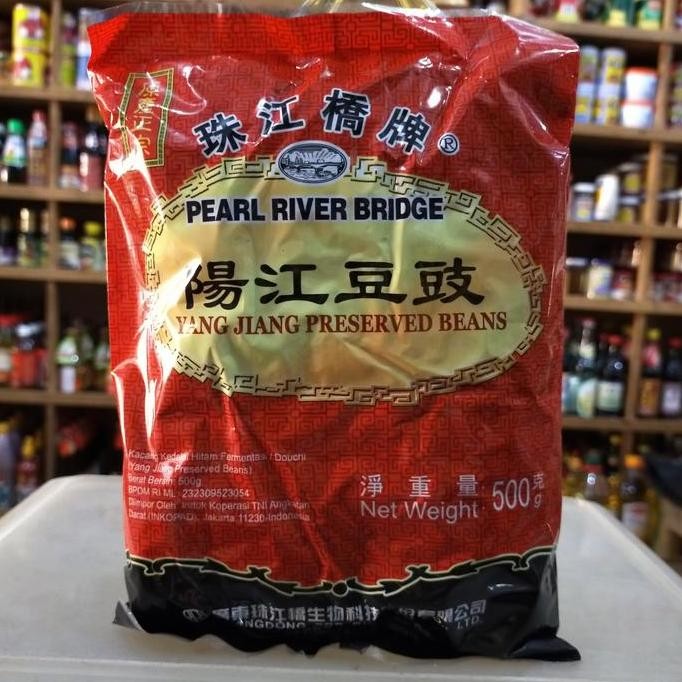 PRB Pearl River Bridge Preserved Black Bean Tausi 500gr