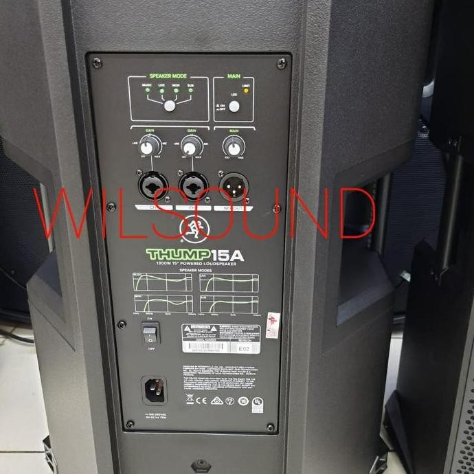 SPEAKER MACKIE THUMP 15A 1300 WATT ORIGINAL