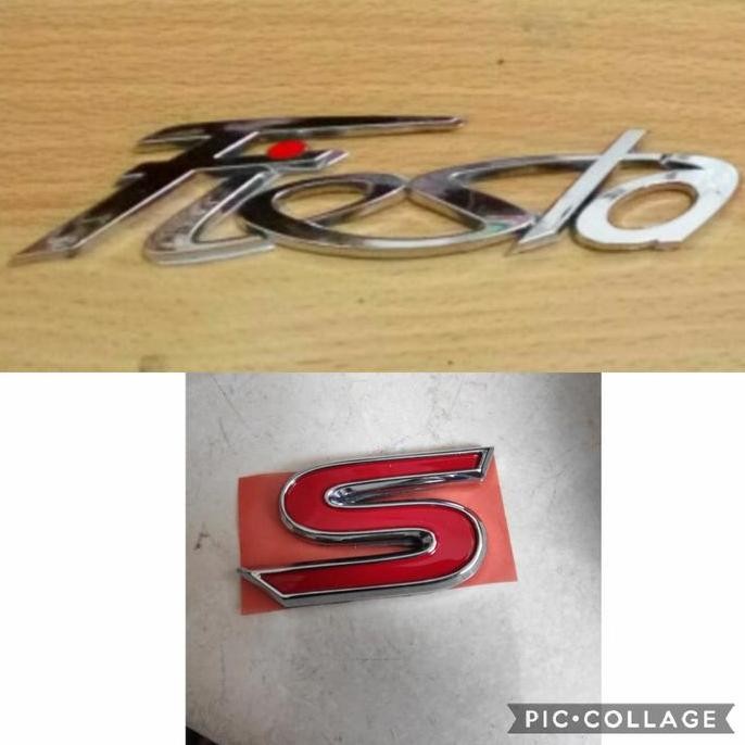PROMO - paket emblem FIESTA + emblem S utk ford fiesta