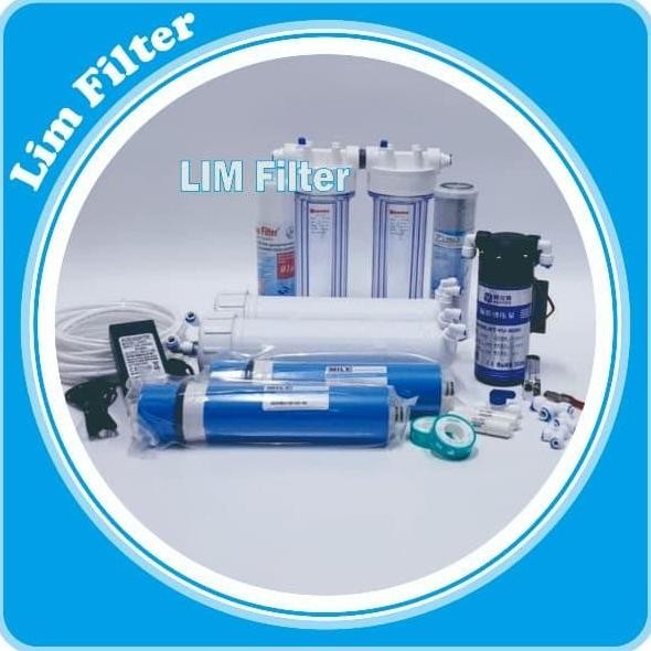 Terbaik Paket Reverse Osmosis Ro 1000 Gpd - Max 200 Galon Per Hari - Merakit Sendiri 100% Ori