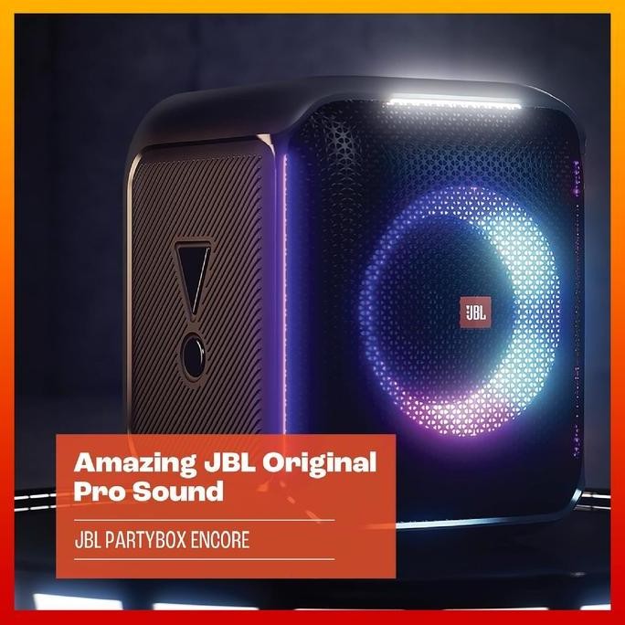 JBL Partybox Encore Portable Bluetooth Speaker w/ 2 Wireless Mic