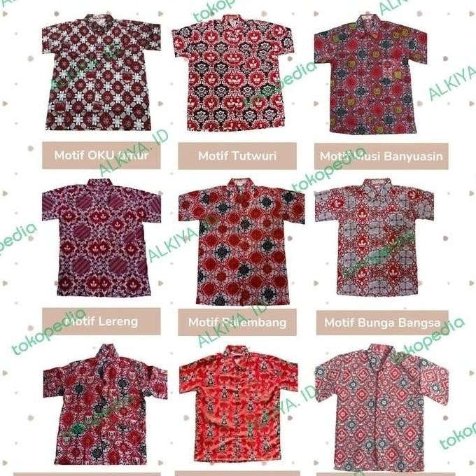(Expert) Seragam Sekolah Kemeja Batik SD Pendek