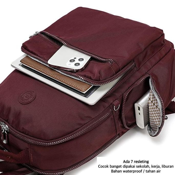 Ransel HARUICA BAG 80112 - tas ransel sekolah wanita