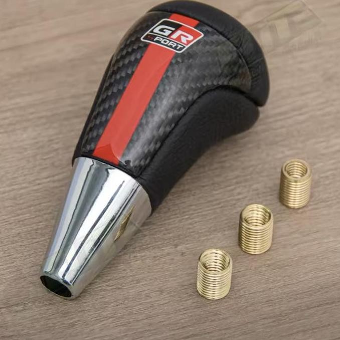 Shift knob GR sport Toyota Fortuner VNT VRZ GR Real Carbon  black