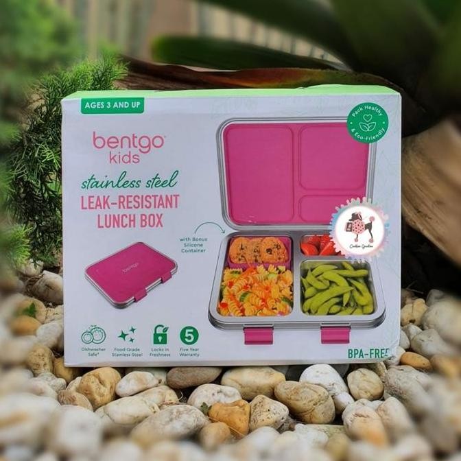 Bentgo Stainless Steel Lunch Box - Pink