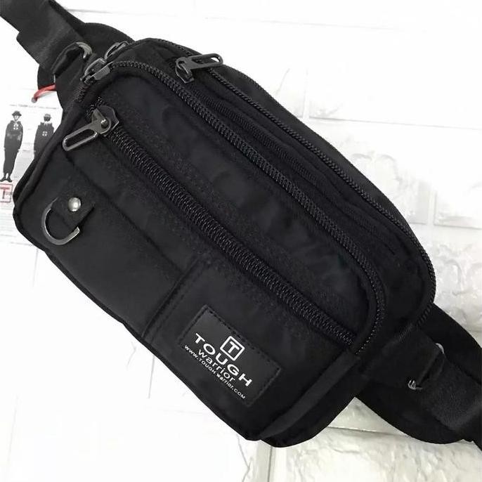 New Tas Slempang Tas Pinggang Tough Warrior 5208A Pria Import