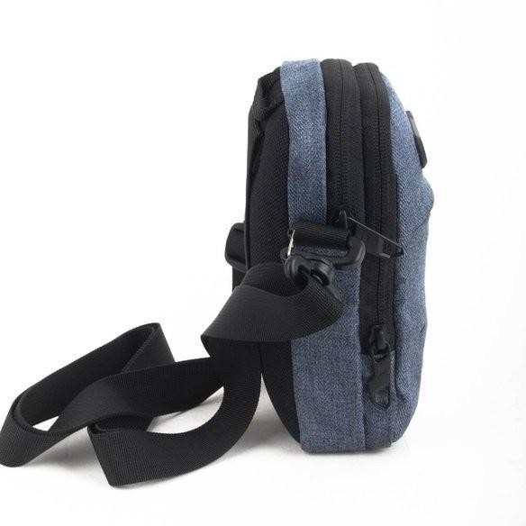 New Tas Hp Kalibre 928044/928044999 / 928080 Smartphone Case Selempang & Pinggang - Black Pria