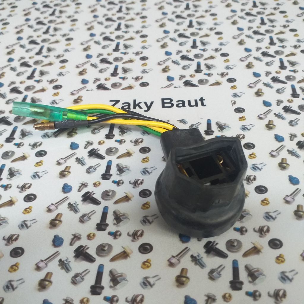 fiting lampu depan h4/piting depan motor h4