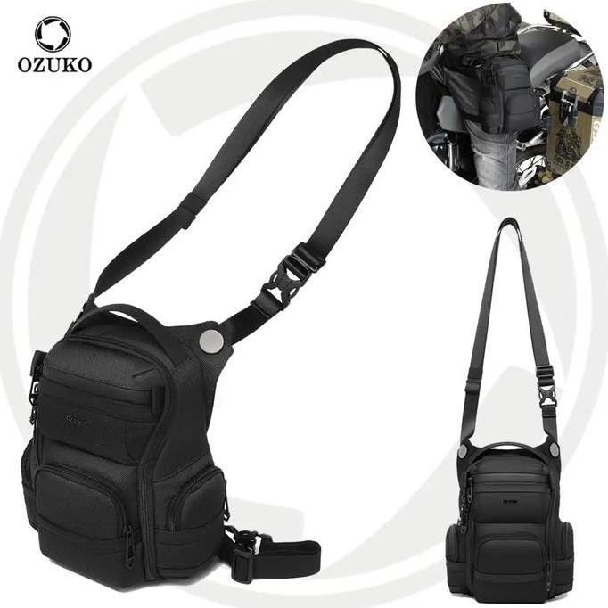 OZUKO Legaro Leg Bag #9816 - Tas Paha Selempang Mini Pria