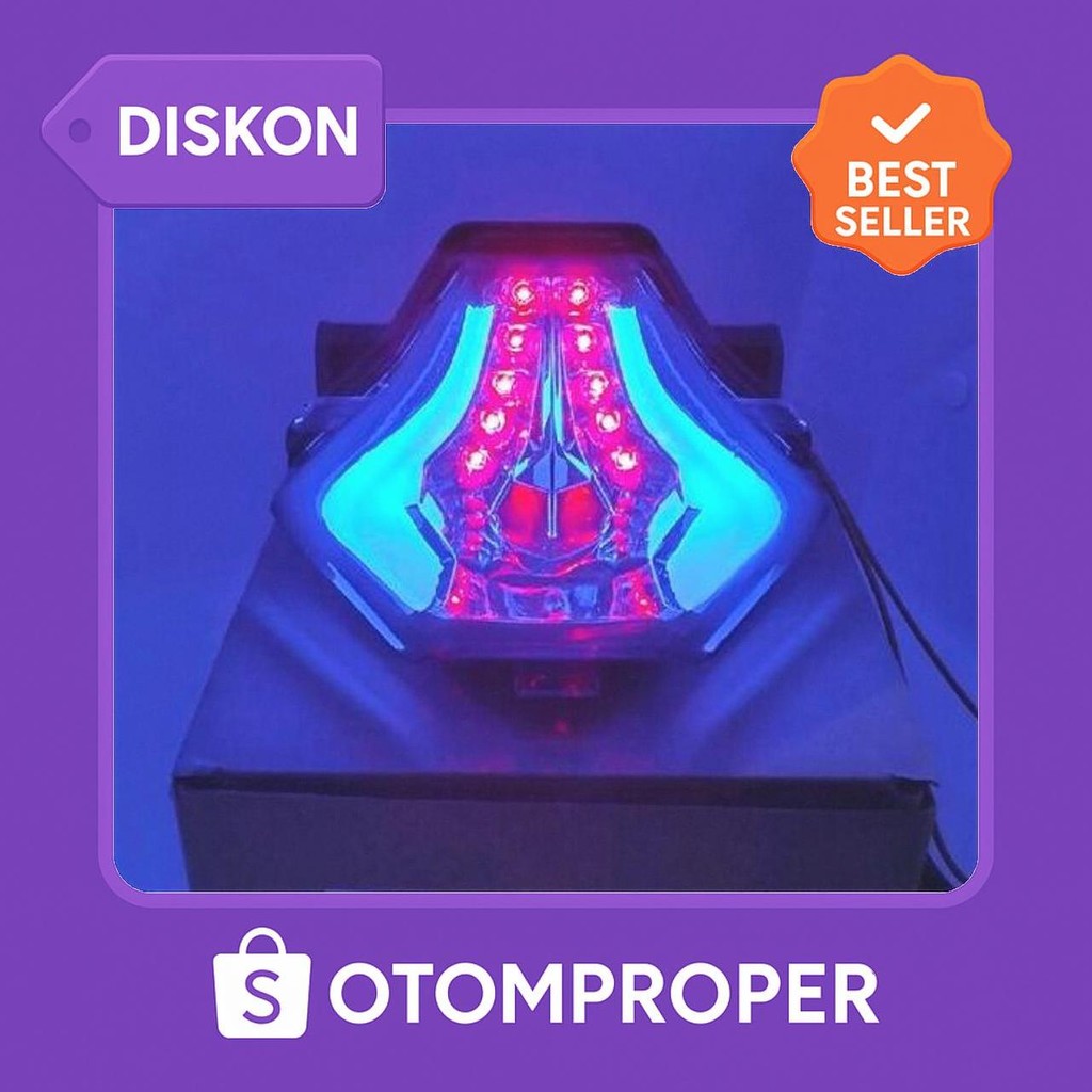 Lampu stop Stop Lampu Belakang R25 R3 Mx king