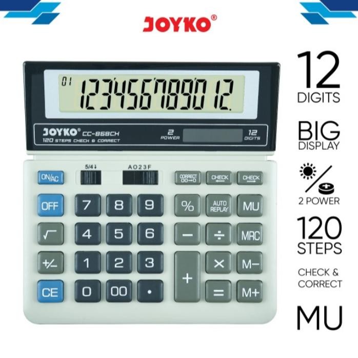 Kalkulator JOYKO 12 Digit CC-868CH/Calculator