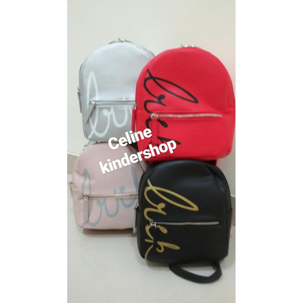 MINISO Fashionable Handheld Backpack/Tas Ransel Wanita/Backpack wanita