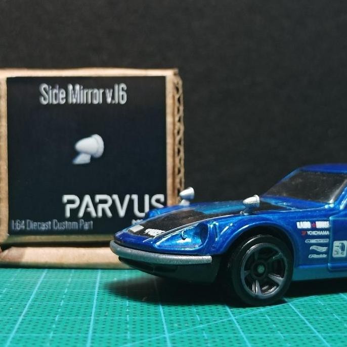 ] Parvus Models Side Mirrors v16 Spion Diecast Hot Wheels Tomica pickup