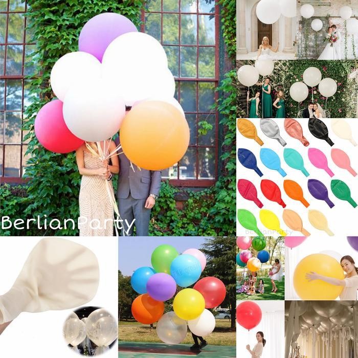 FS balon latex jumbo 36inch / Balon Latex Jumbo