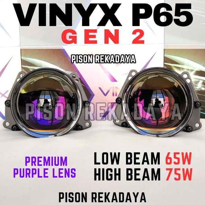 Projector BILED P65 Gen 2 Proji Vinyx P65 v2 Lampu LED Mobil Motor