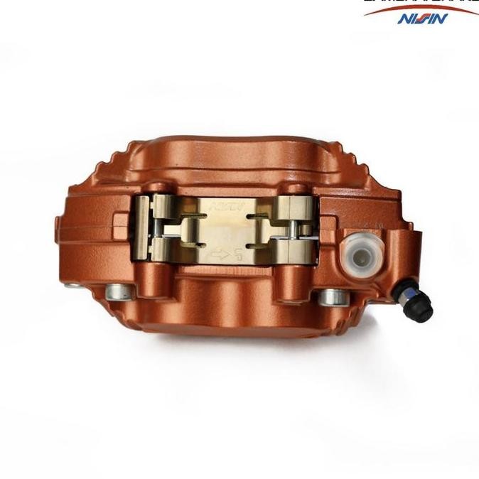 Kaliper Caliper Nissin 4P 4 Piston Samurai Brake Original Universal Cb Cbr Xmax Nmax R25 Mt25 Aerox 