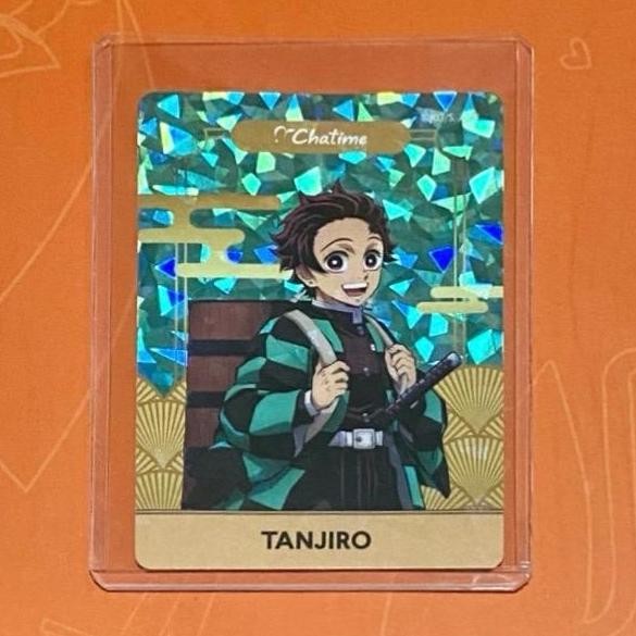 New  Official Demon Slayer Character Card, Chatime
