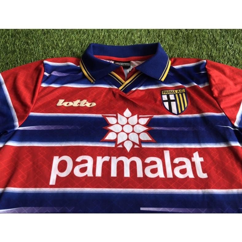 Jersey Retro Parma 98/99 home GK Merah Classic Vintage
