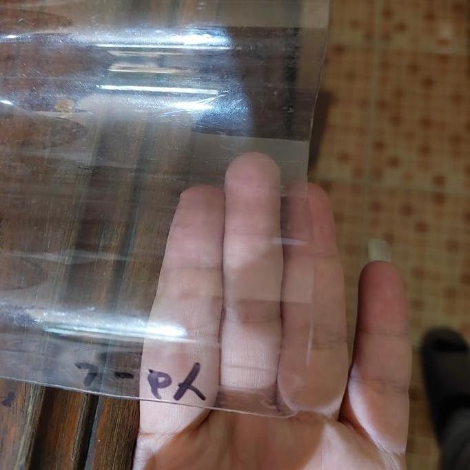FIBER GELOMBANG TEBAL 1 MM TRANSPARAN BENING