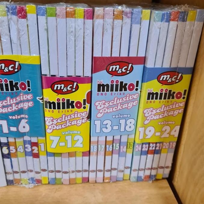 Komik Hai Miiko Set Bundle Harga Per 6 Buku Ori Segel